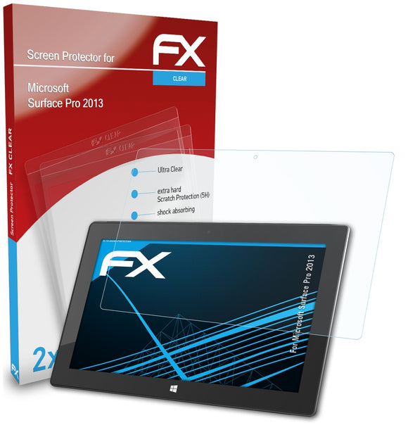 atFoliX FX-Clear Schutzfolie für Microsoft Surface Pro (2013)
