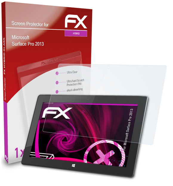 atFoliX FX-Hybrid-Glass Panzerglasfolie für Microsoft Surface Pro (2013)