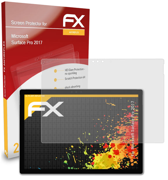 atFoliX FX-Antireflex Displayschutzfolie für Microsoft Surface Pro (2017)