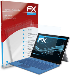 atFoliX FX-Clear Schutzfolie für Microsoft Surface Pro 3