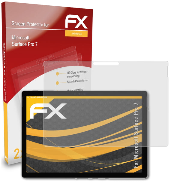 atFoliX FX-Antireflex Displayschutzfolie für Microsoft Surface Pro 7