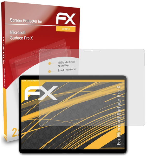 atFoliX FX-Antireflex Displayschutzfolie für Microsoft Surface Pro X