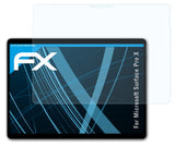 Schutzfolie atFoliX kompatibel mit Microsoft Surface Pro X, ultraklare FX (2X)