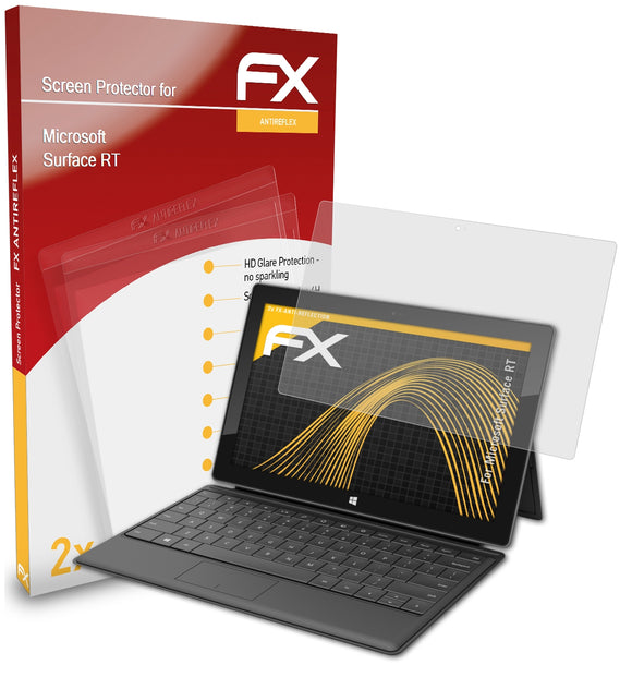 atFoliX FX-Antireflex Displayschutzfolie für Microsoft Surface RT