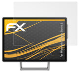 Panzerfolie atFoliX kompatibel mit Microsoft Surface Studio 2, entspiegelnde und stoßdämpfende FX