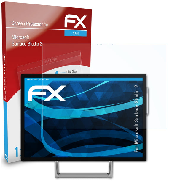 atFoliX FX-Clear Schutzfolie für Microsoft Surface Studio 2