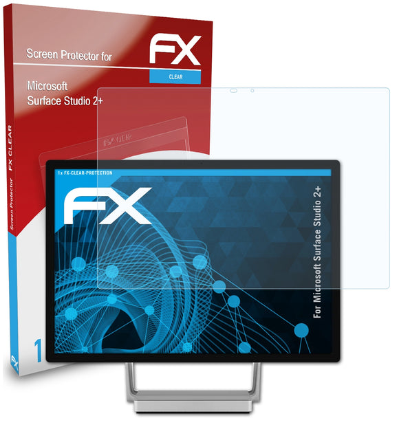 atFoliX FX-Clear Schutzfolie für Microsoft Surface Studio 2+