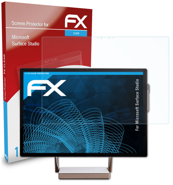 atFoliX FX-Clear Schutzfolie für Microsoft Surface Studio