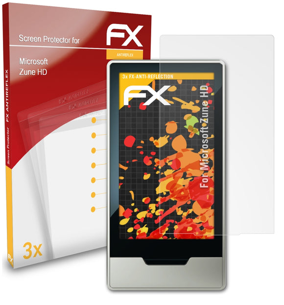 atFoliX FX-Antireflex Displayschutzfolie für Microsoft Zune HD