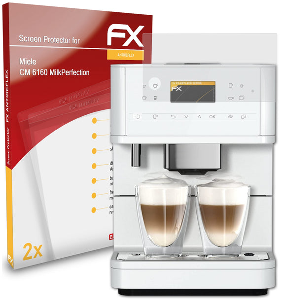 atFoliX FX-Antireflex Displayschutzfolie für Miele CM 6160 MilkPerfection