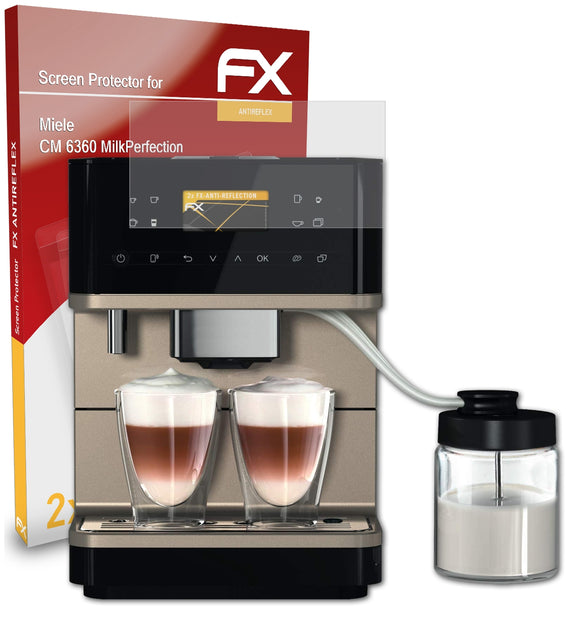 atFoliX FX-Antireflex Displayschutzfolie für Miele CM 6360 MilkPerfection
