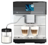 Schutzfolie Bruni kompatibel mit Miele CM 7350 CoffeePassion, glasklare (2X)