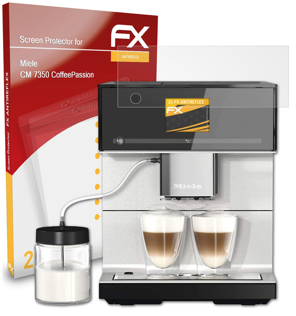 atFoliX FX-Antireflex Displayschutzfolie für Miele CM 7350 CoffeePassion
