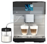 Schutzfolie Bruni kompatibel mit Miele CM 7550 CoffeePassion, glasklare (2X)