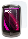 Glasfolie atFoliX kompatibel mit Mio Cyclo 200 / 205 HC, 9H Hybrid-Glass FX