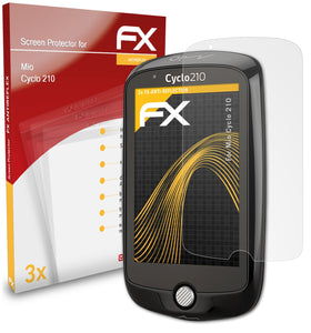 atFoliX FX-Antireflex Displayschutzfolie für Mio Cyclo 210