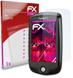 atFoliX FX-Hybrid-Glass Panzerglasfolie für Mio Cyclo 210