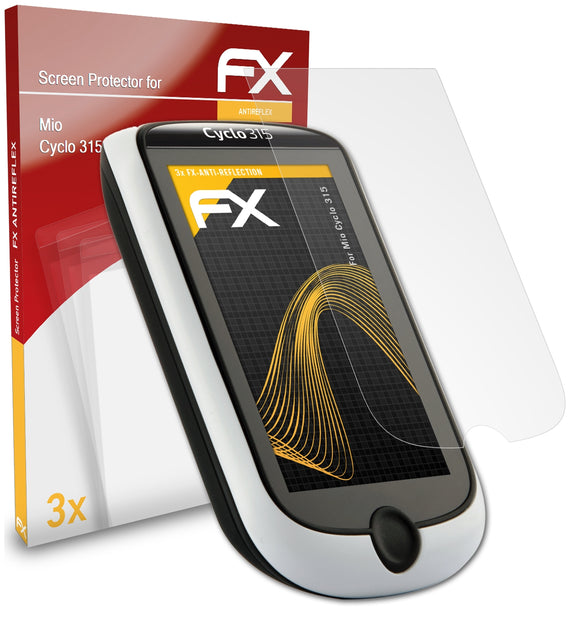atFoliX FX-Antireflex Displayschutzfolie für Mio Cyclo 315