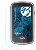 Schutzfolie Bruni kompatibel mit Mio Cyclo 405, glasklare (2X)