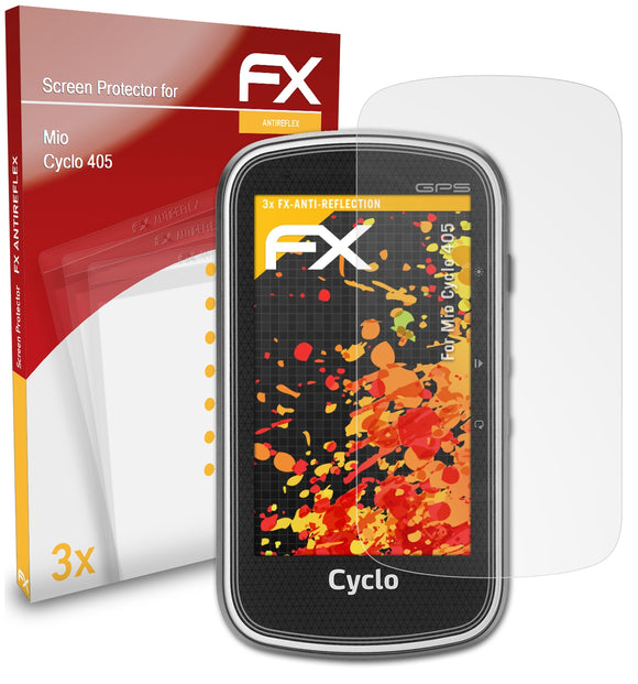 atFoliX FX-Antireflex Displayschutzfolie für Mio Cyclo 405