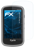 Schutzfolie atFoliX kompatibel mit Mio Cyclo 405, ultraklare FX (3X)