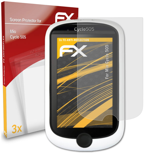 atFoliX FX-Antireflex Displayschutzfolie für Mio Cyclo 505