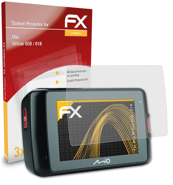 atFoliX FX-Antireflex Displayschutzfolie für Mio MiVue 608 / 618