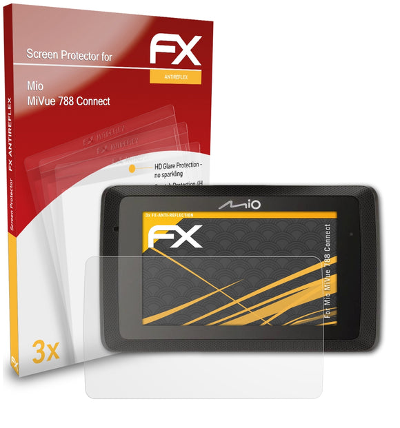 atFoliX FX-Antireflex Displayschutzfolie für Mio MiVue 788 Connect