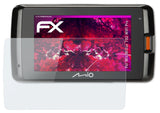 Glasfolie atFoliX kompatibel mit Mio MiVue 792 WIFI Pro, 9H Hybrid-Glass FX