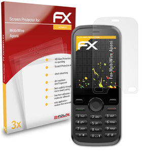 atFoliX FX-Antireflex Displayschutzfolie für MobiWire Aponi