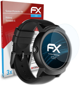 atFoliX FX-Clear Schutzfolie für Mobvoi Ticwatch E