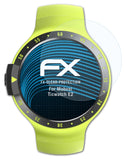 Schutzfolie atFoliX kompatibel mit Mobvoi Ticwatch E2, ultraklare FX (3X)