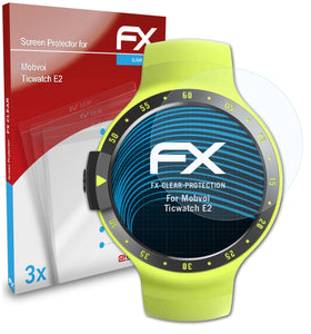 atFoliX FX-Clear Schutzfolie für Mobvoi Ticwatch E2