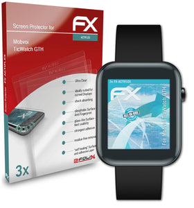 atFoliX FX-ActiFleX Displayschutzfolie für Mobvoi TicWatch GTH