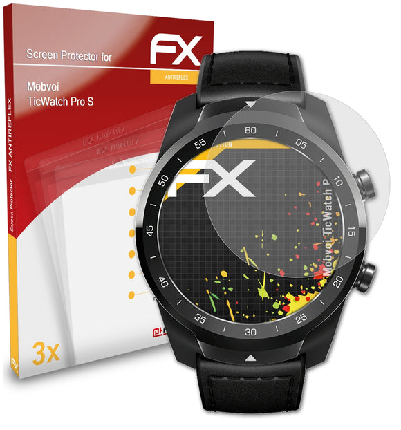 atFoliX FX-Antireflex Displayschutzfolie für Mobvoi TicWatch Pro S