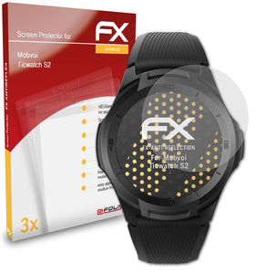 atFoliX FX-Antireflex Displayschutzfolie für Mobvoi Ticwatch S2