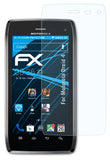 Schutzfolie atFoliX kompatibel mit Motorola Droid 4, ultraklare FX (3X)