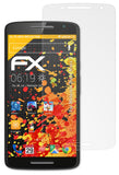 Panzerfolie atFoliX kompatibel mit Motorola Droid Maxx 2, entspiegelnde und stoßdämpfende FX (3X)