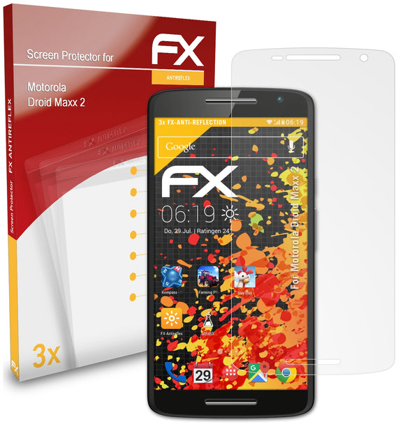 atFoliX FX-Antireflex Displayschutzfolie für Motorola Droid Maxx 2