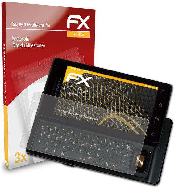atFoliX FX-Antireflex Displayschutzfolie für Motorola Droid (Milestone)
