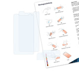 Lieferumfang von Motorola (Droid) Razr M Basics-Clear Displayschutzfolie, Montage Zubehör inklusive