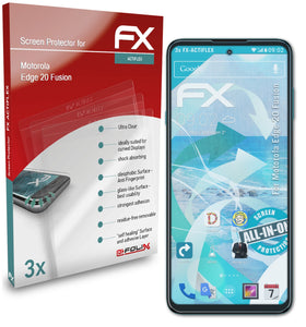 atFoliX FX-ActiFleX Displayschutzfolie für Motorola Edge 20 Fusion