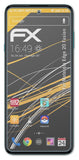 Panzerfolie atFoliX kompatibel mit Motorola Edge 20 Fusion, entspiegelnde und stoßdämpfende FX (3X)