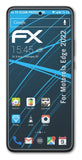 Schutzfolie atFoliX kompatibel mit Motorola Edge 2022, ultraklare FX (3X)