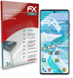 atFoliX FX-ActiFleX Displayschutzfolie für Motorola Edge 30 Ultra