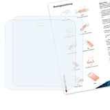 Lieferumfang von Motorola Flipout Basics-Clear Displayschutzfolie, Montage Zubehör inklusive