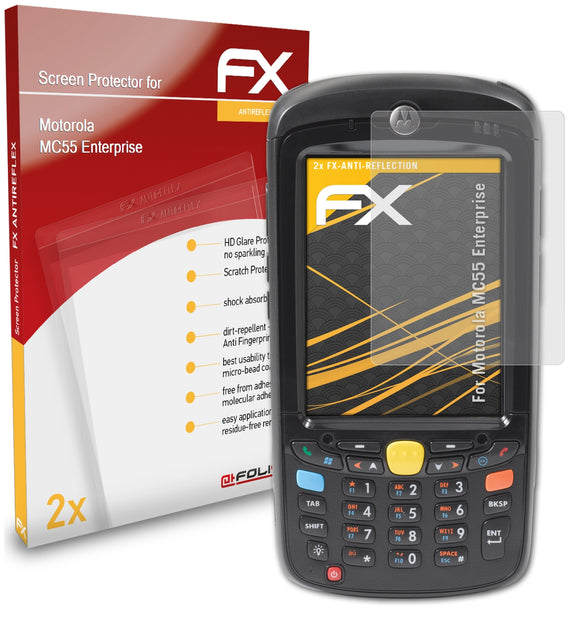 atFoliX FX-Antireflex Displayschutzfolie für Motorola MC55 Enterprise