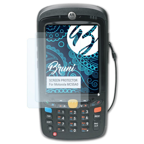 Bruni Basics-Clear Displayschutzfolie für Motorola MC55A0