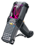 Glasfolie atFoliX kompatibel mit Motorola MC9090, 9H Hybrid-Glass FX