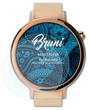 Schutzfolie Bruni kompatibel mit Motorola Moto 360 2.Generation 42 mm, glasklare (2X)